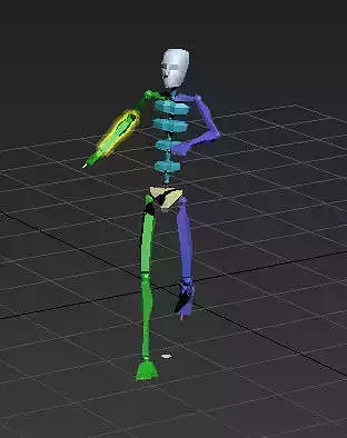 yellow red card 39-6in1 motioncapture 3D model