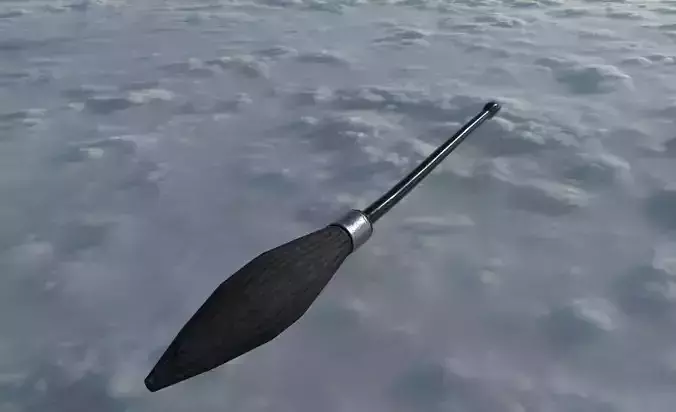 Nimbus 2001 Low-poly 3D model