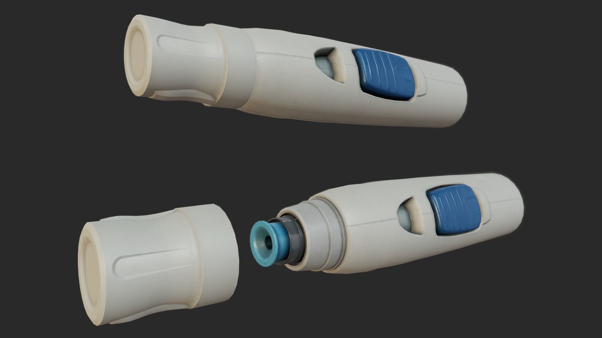 First Aid Collection PBR Low-poly 3D model_5