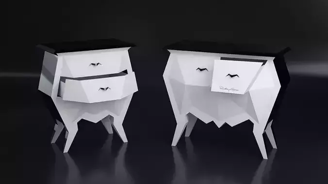 comode DE 3D model