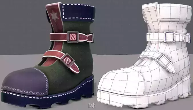 Shoes cartoonV25
