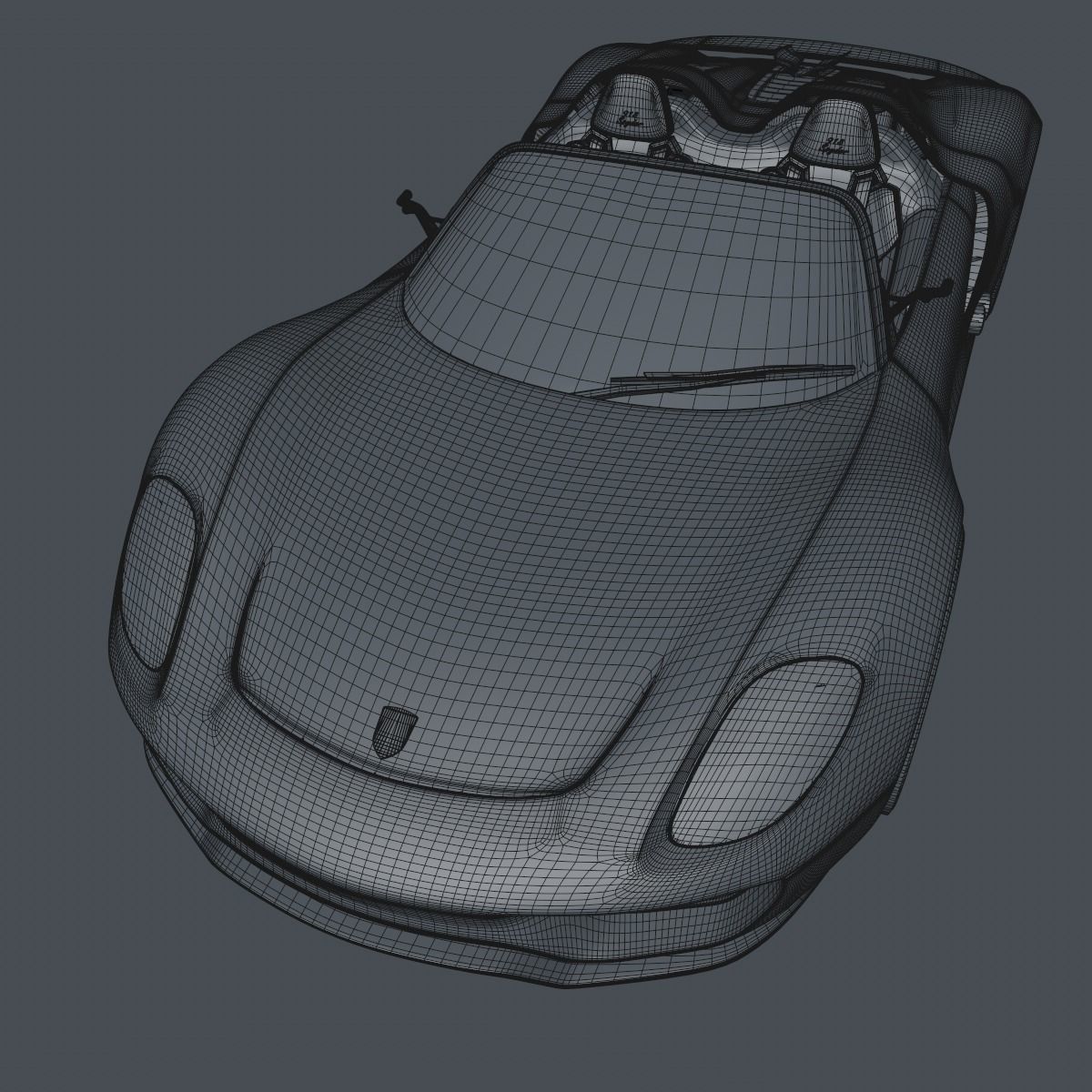 Porsche 918 spyder 3D model_12