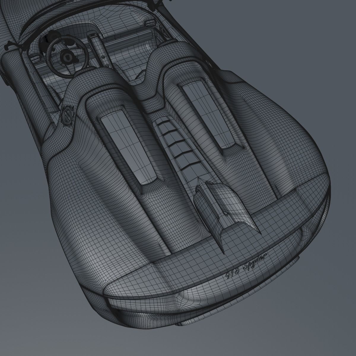 Porsche 918 spyder 3D model_13