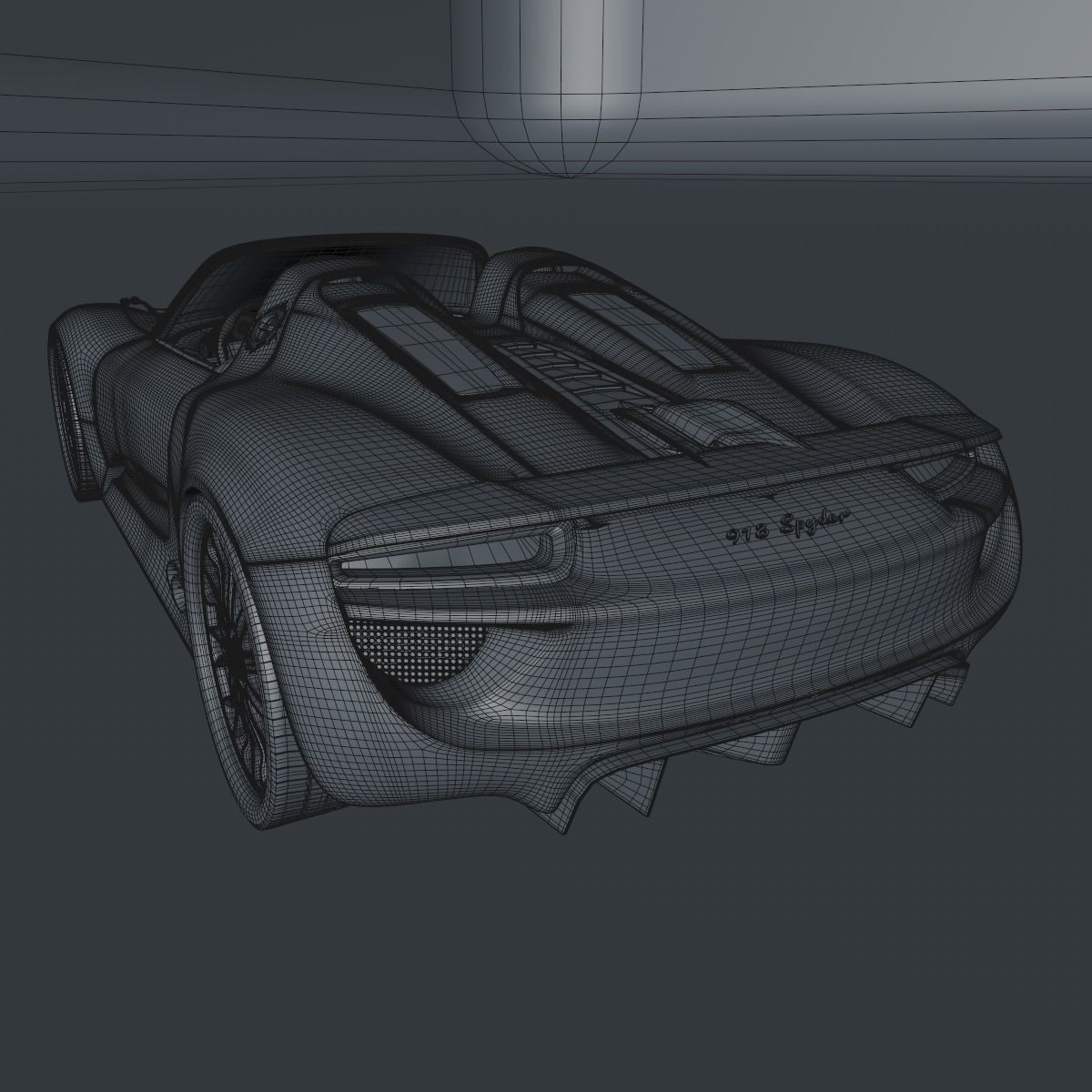 Porsche 918 spyder 3D model_14