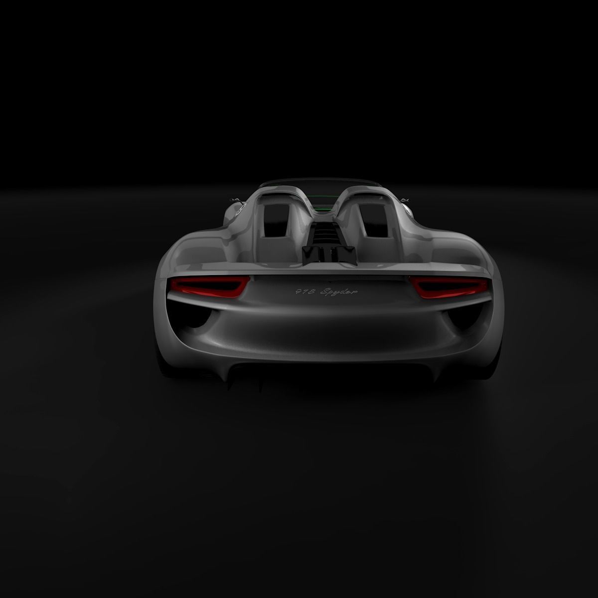 Porsche 918 spyder 3D model_6