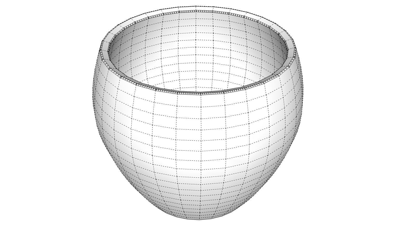 Flowerpot 3D model_7