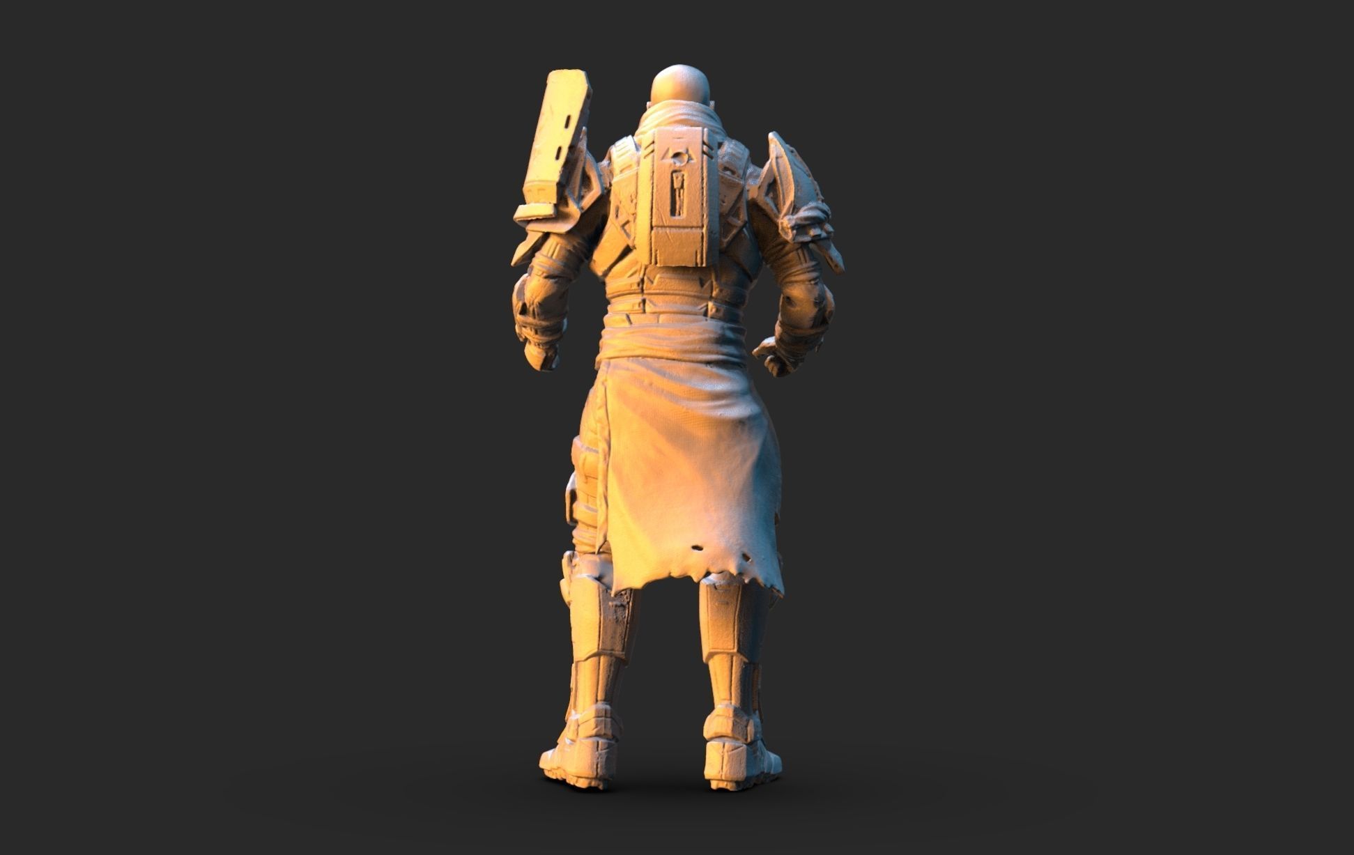 Destiny 2 Zavala 3D model_4