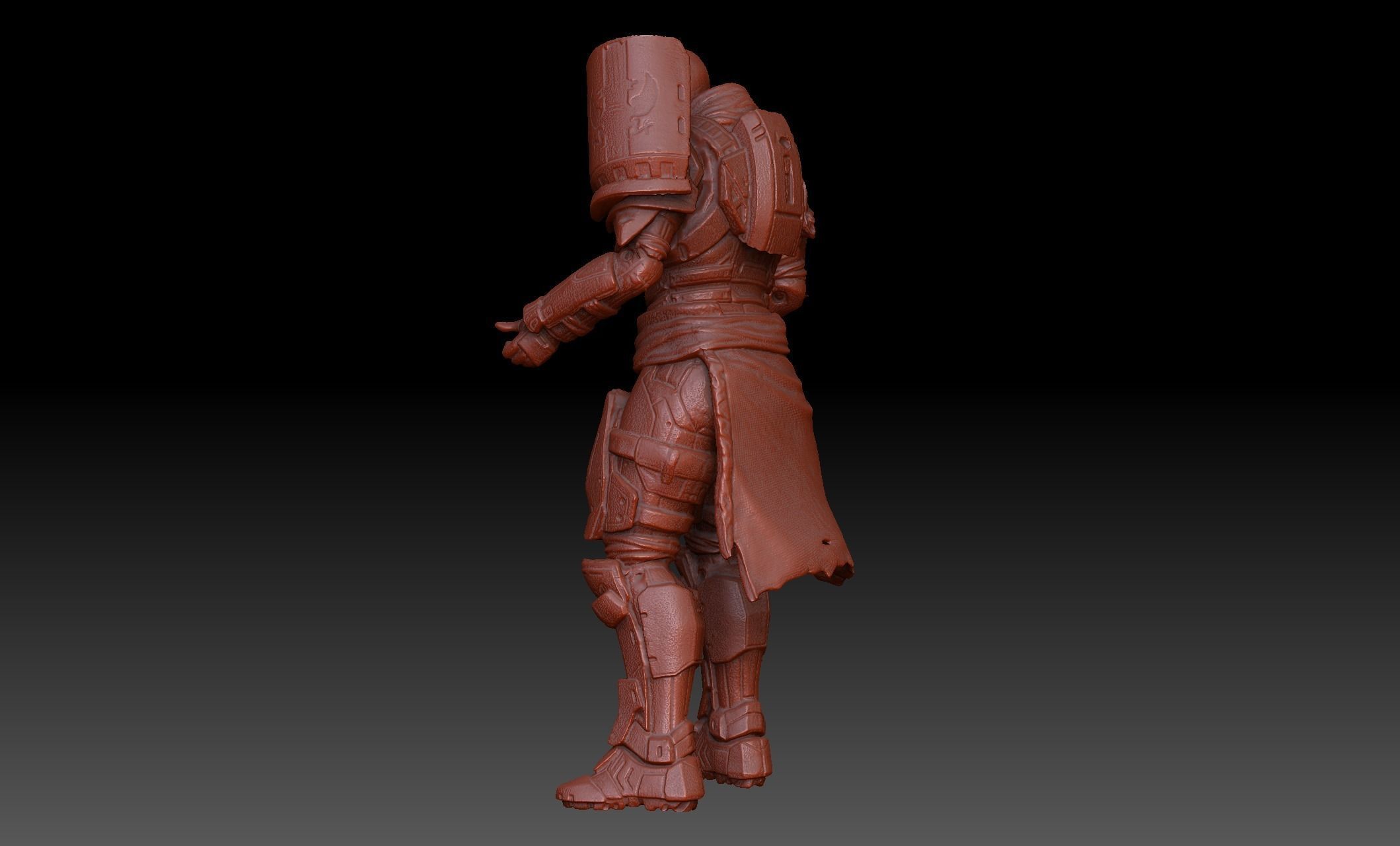 Destiny 2 Zavala 3D model_13