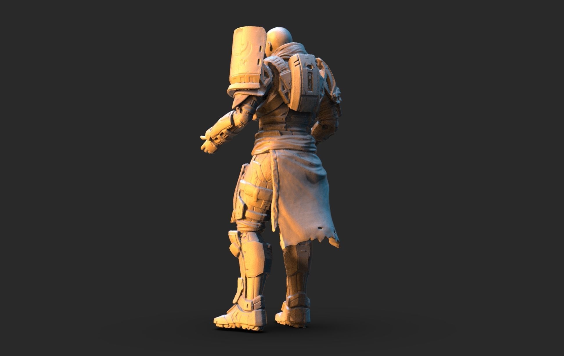 Destiny 2 Zavala 3D model_3