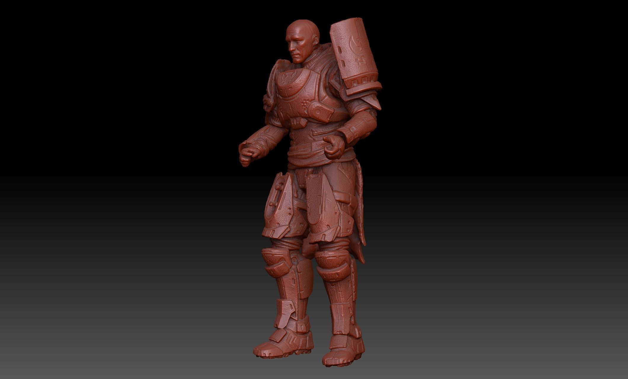 Destiny 2 Zavala 3D model_11