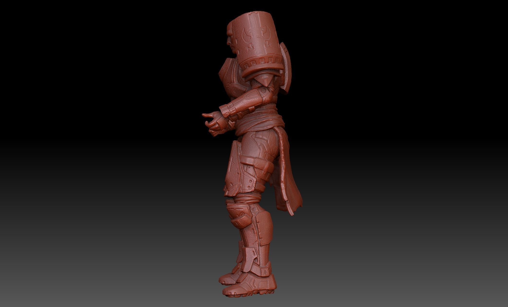 Destiny 2 Zavala 3D model_12