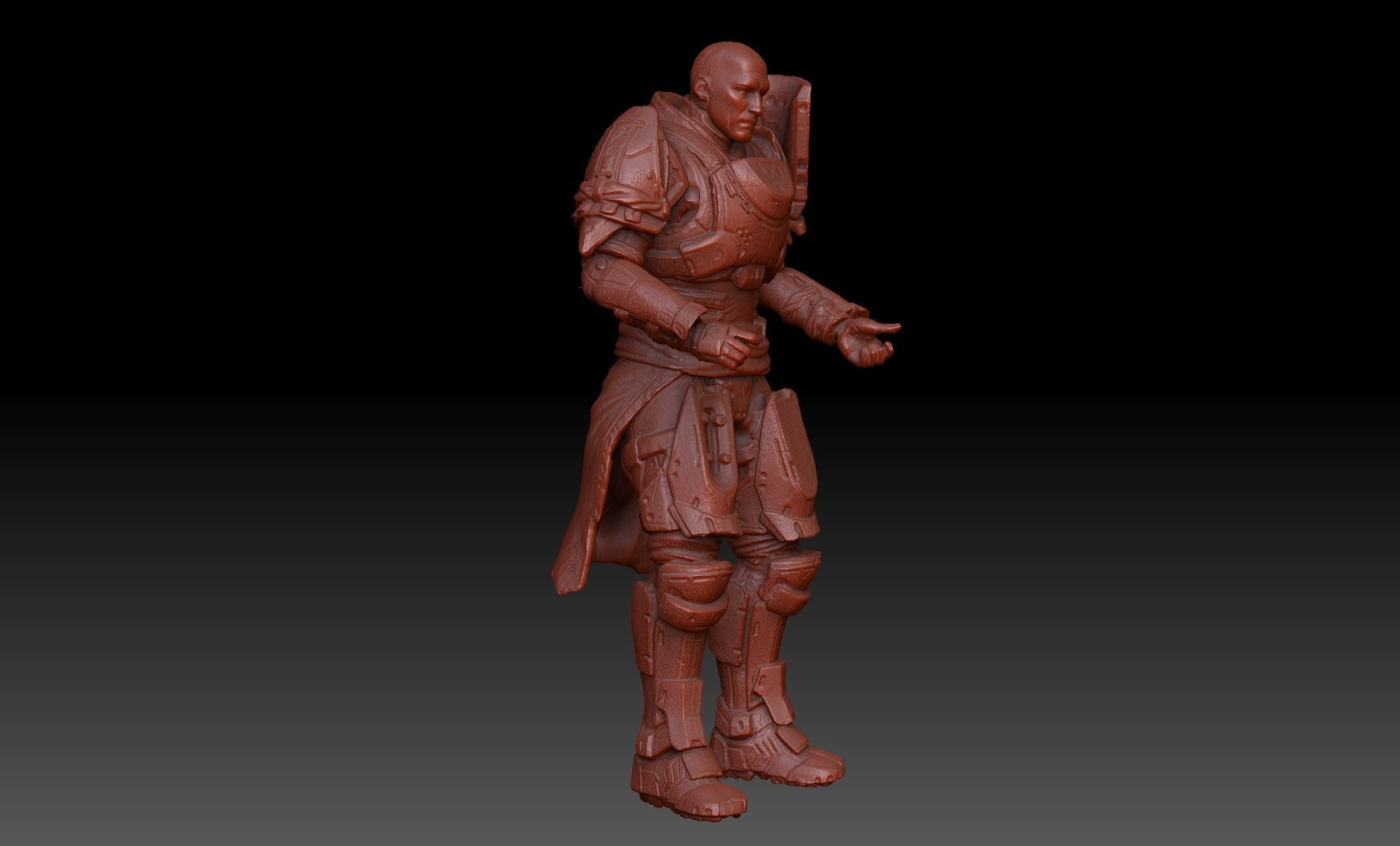 Destiny 2 Zavala 3D model_17