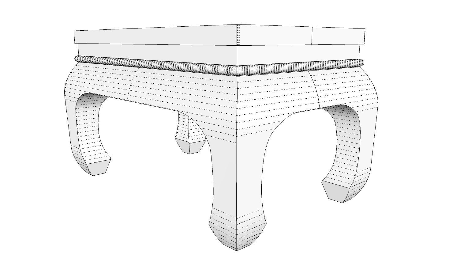 Coffe Table1 3D model_10