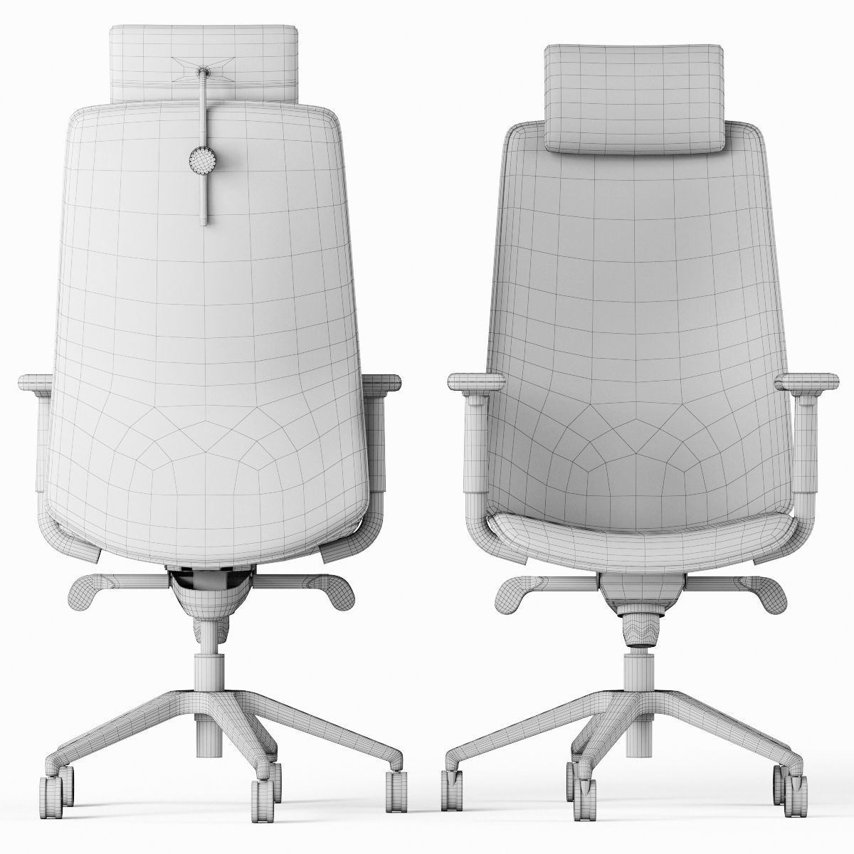 Nowy Styl Solo Office chair 3D model_4
