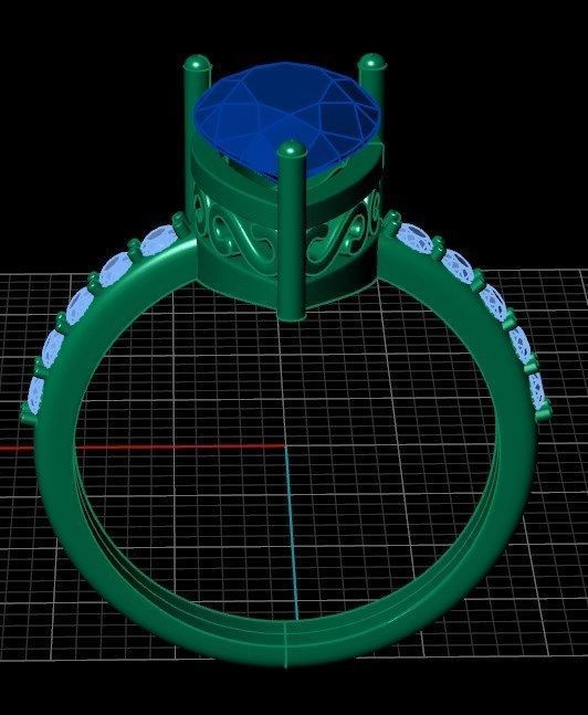 Ring 57 3D print model_11