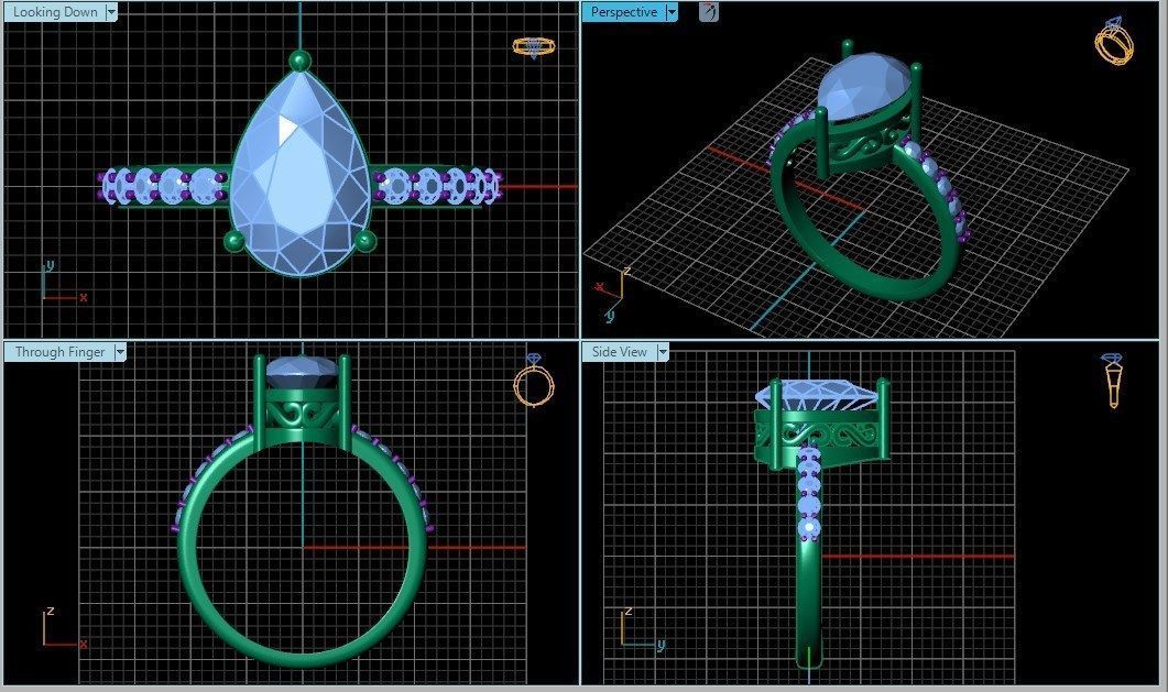 Ring 57 3D print model_6