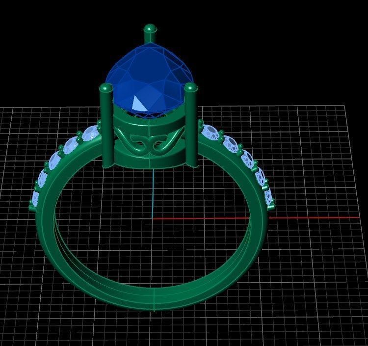 Ring 57 3D print model_8