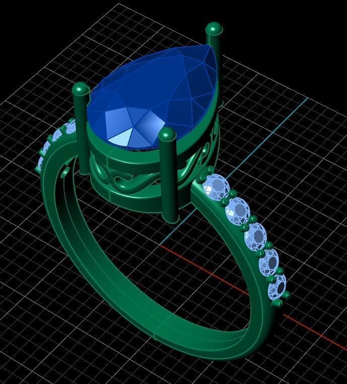 Ring 57 3D print model_10