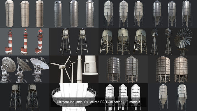 Ultimate Industrial Structures PBR Collection 
