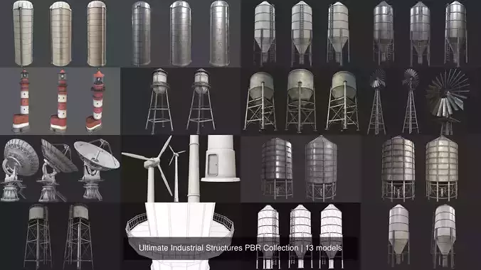 Ultimate Industrial Structures PBR Collection 