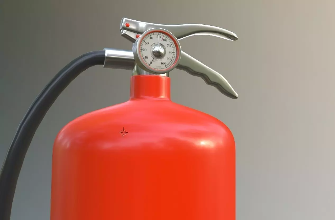 fire extinguisher 3D model
