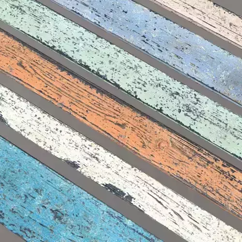 Planks colored