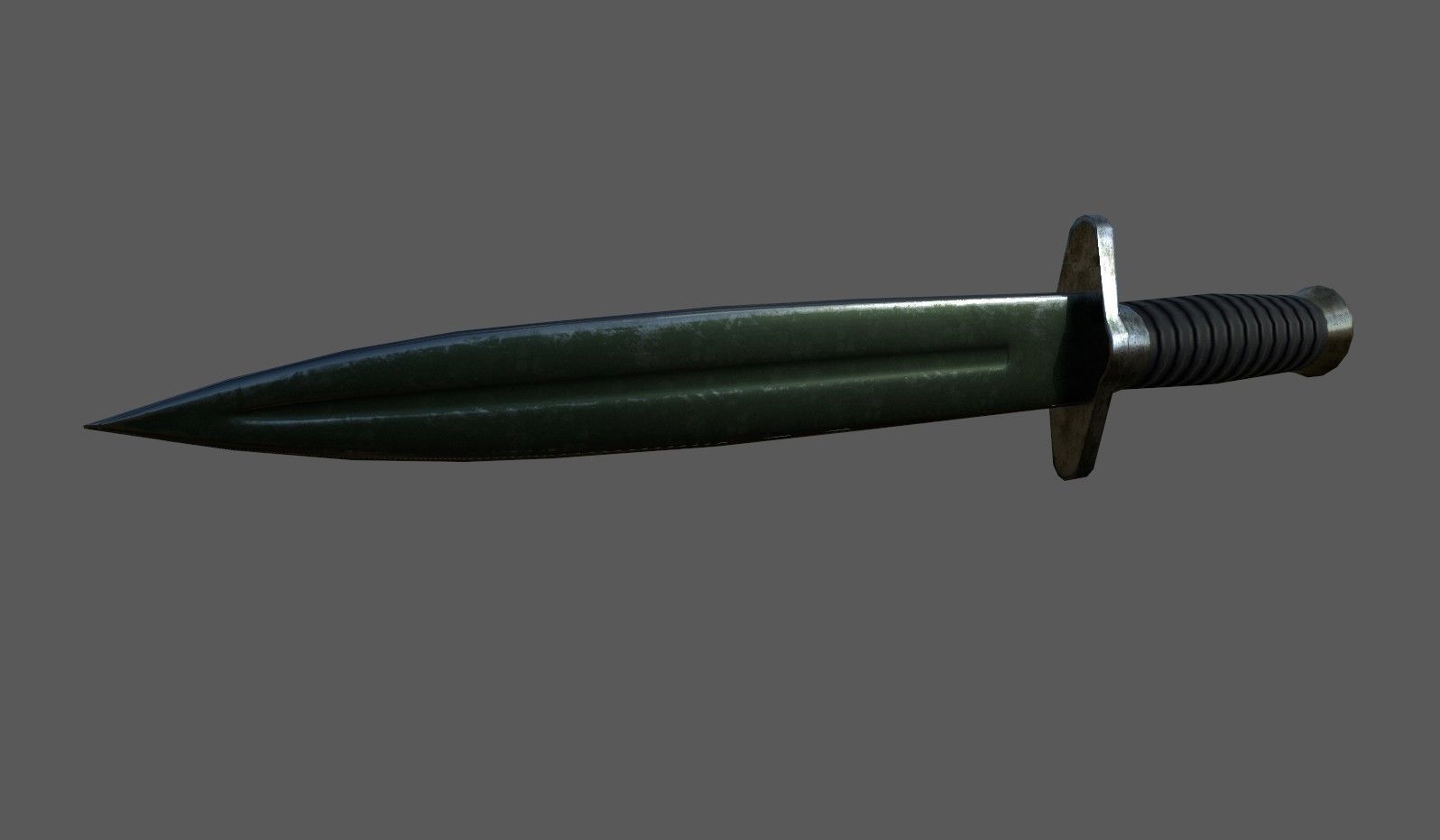 Knife Free low-poly 3D model_4