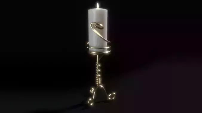 Candle Holder 3D model
