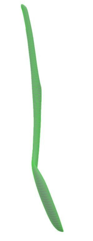 spoon Low-poly 3D model_7