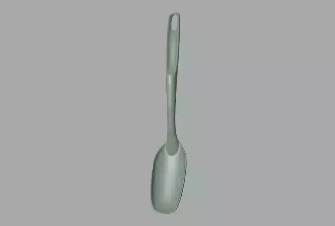 spoon Low-poly 3D model