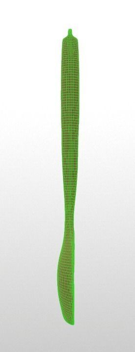 wooden spoon  Low-poly 3D model_6