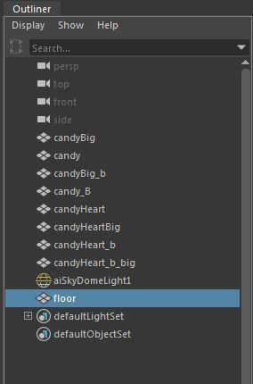 Candy cane 3D model_25