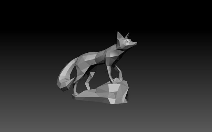 Epic fox 3D print model