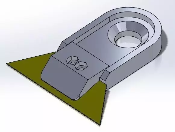 Box Cutter Blade Holder 3D print model_0