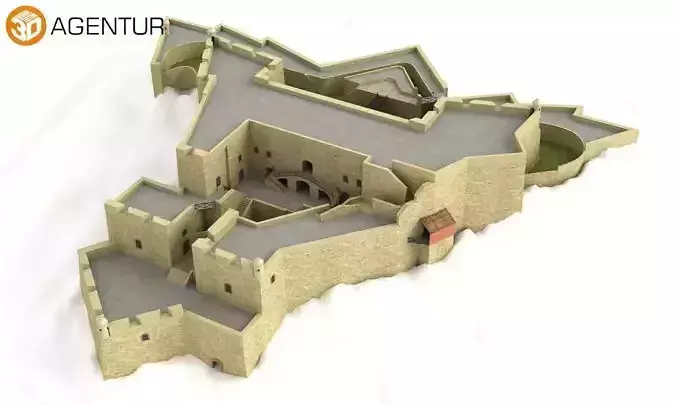 Castillo del Morro - 3D Building Models 3D model