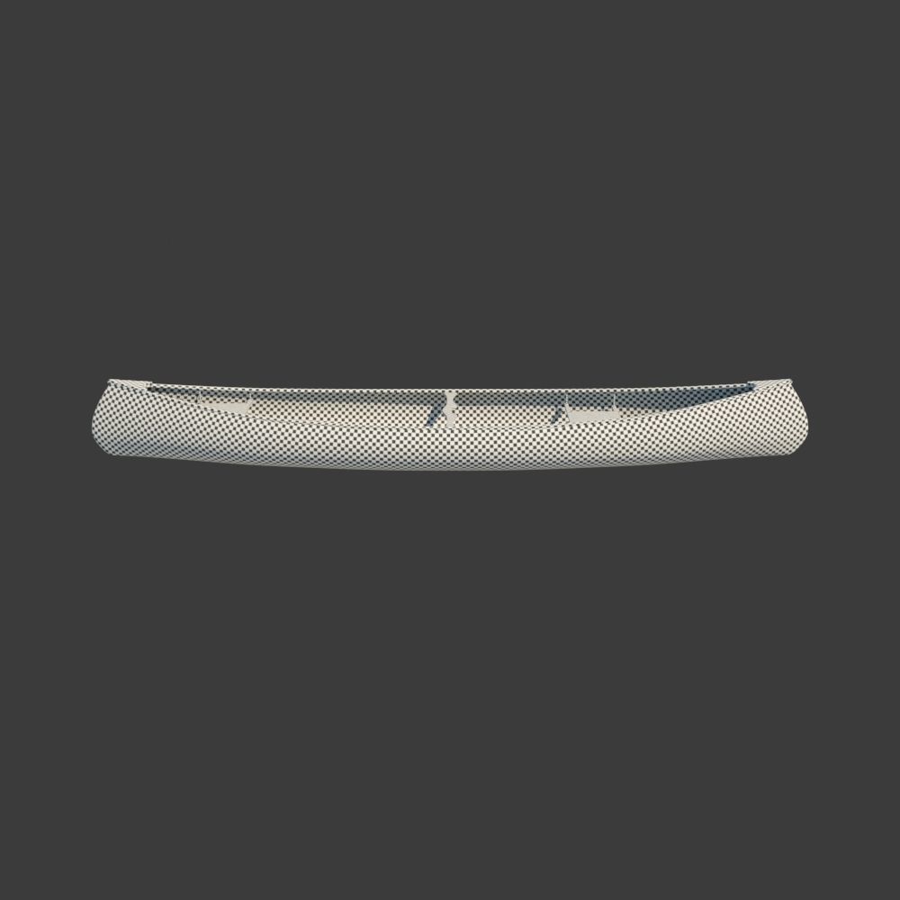 RedWood Canoe Boat 3D model_5