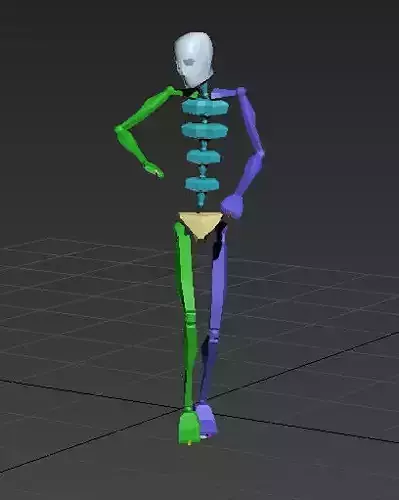 yellow red card sample -free test Free 3D model