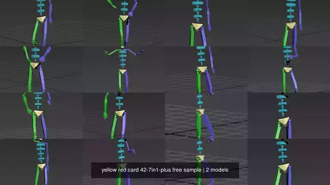 yellow red card 42-7in1-plus free sample