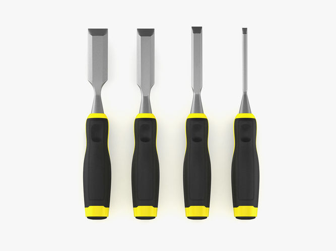 Chisel Set tool 3D model