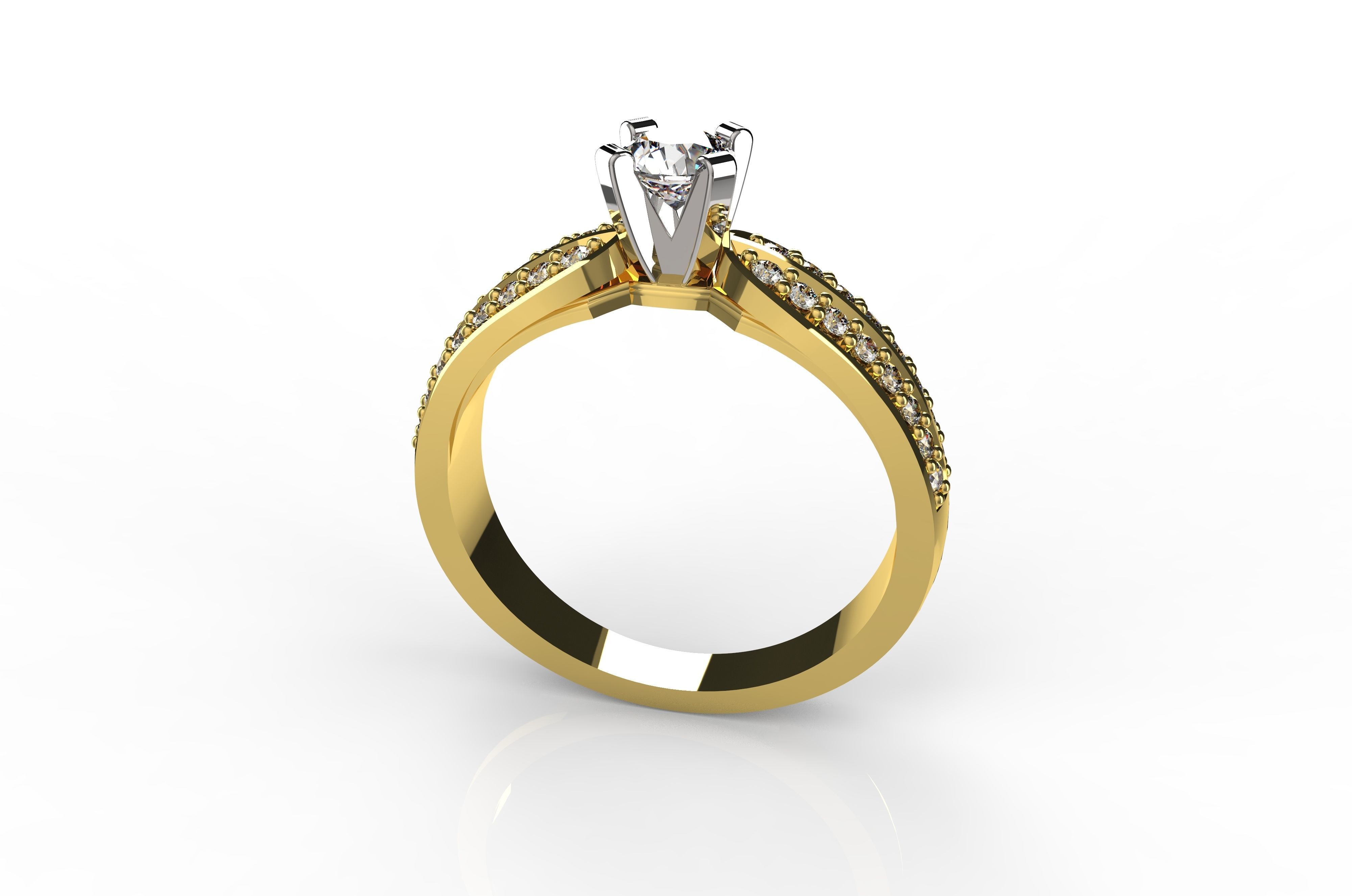 Gold N507 3D print model_2