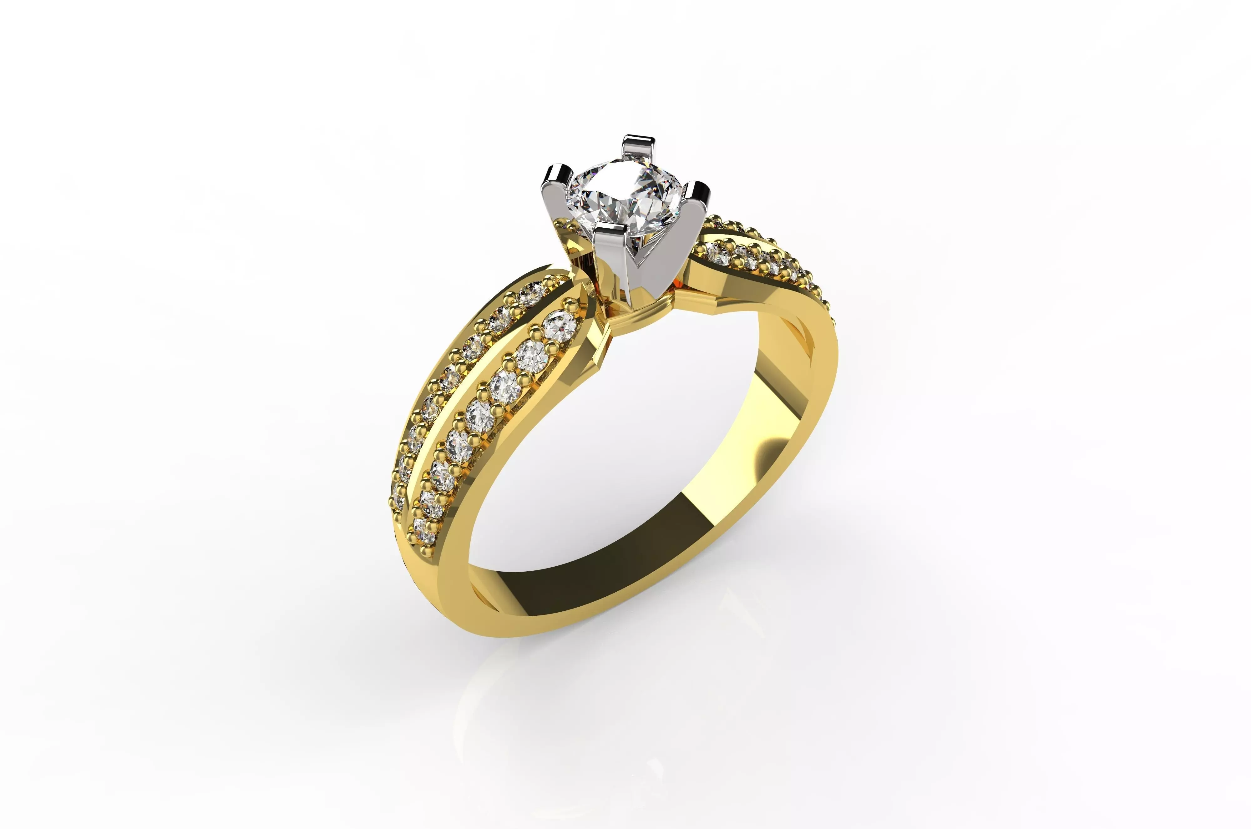 Gold N507 3D print model_0