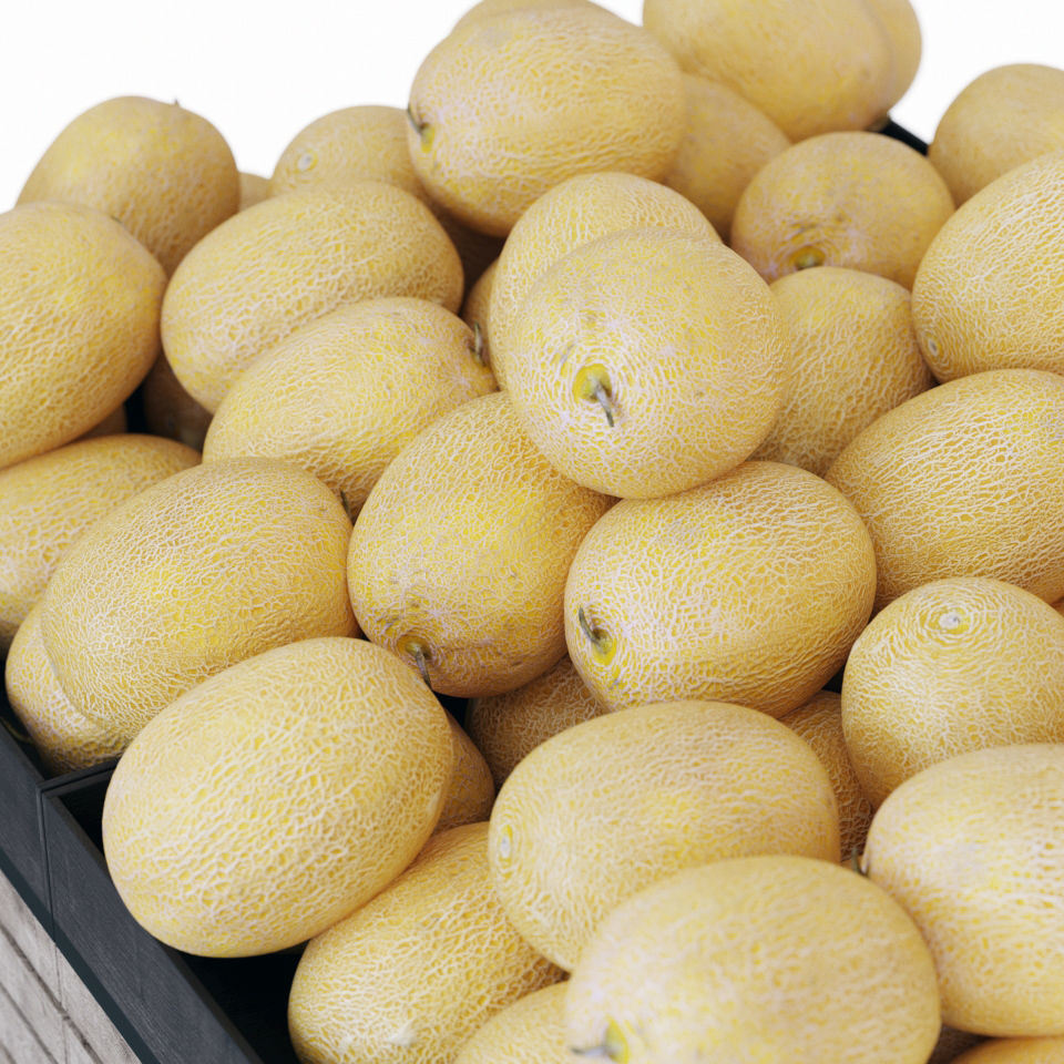 Fruit-Vegetable display racks 3D model_8