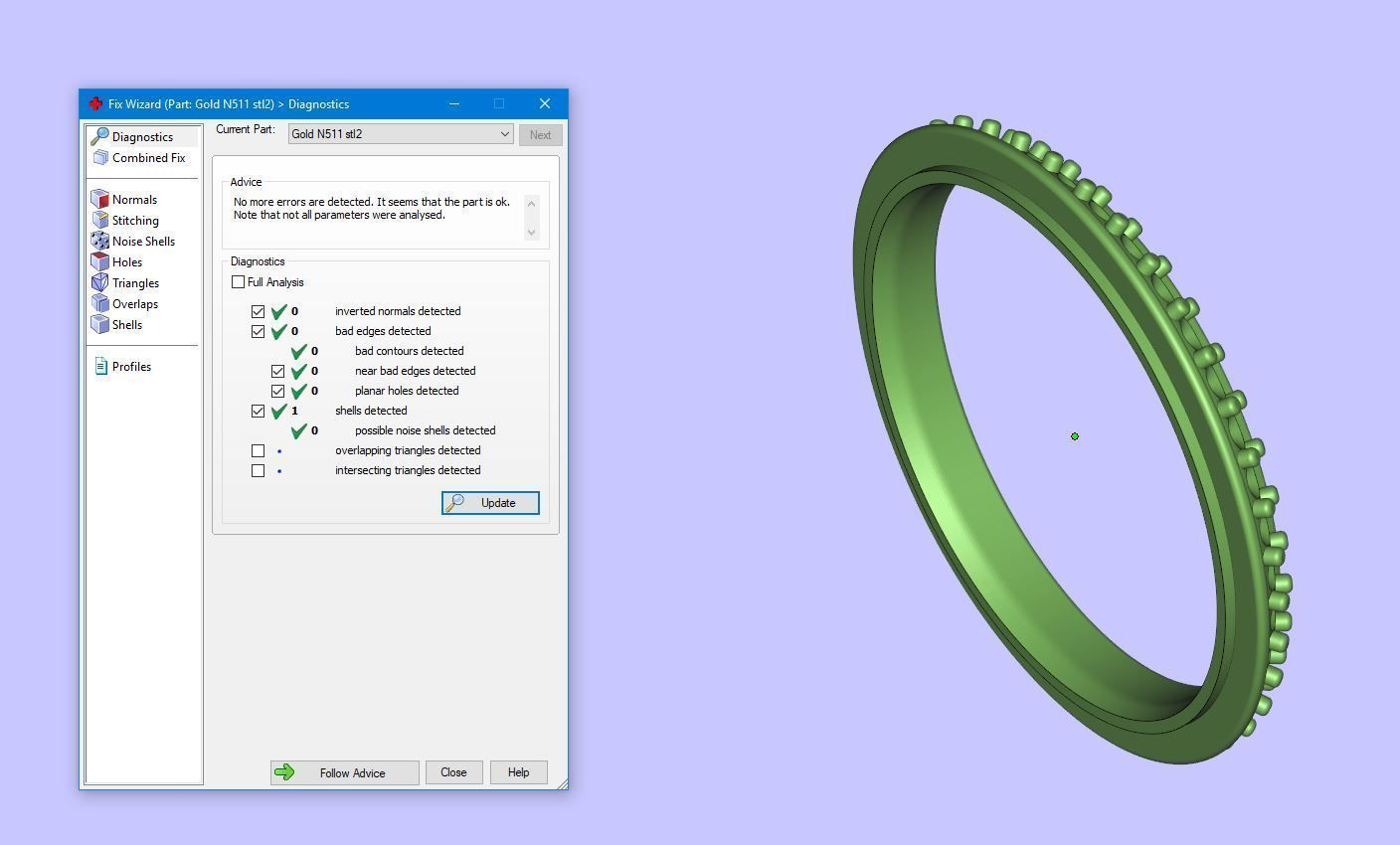 Gold N511 3D print model_6