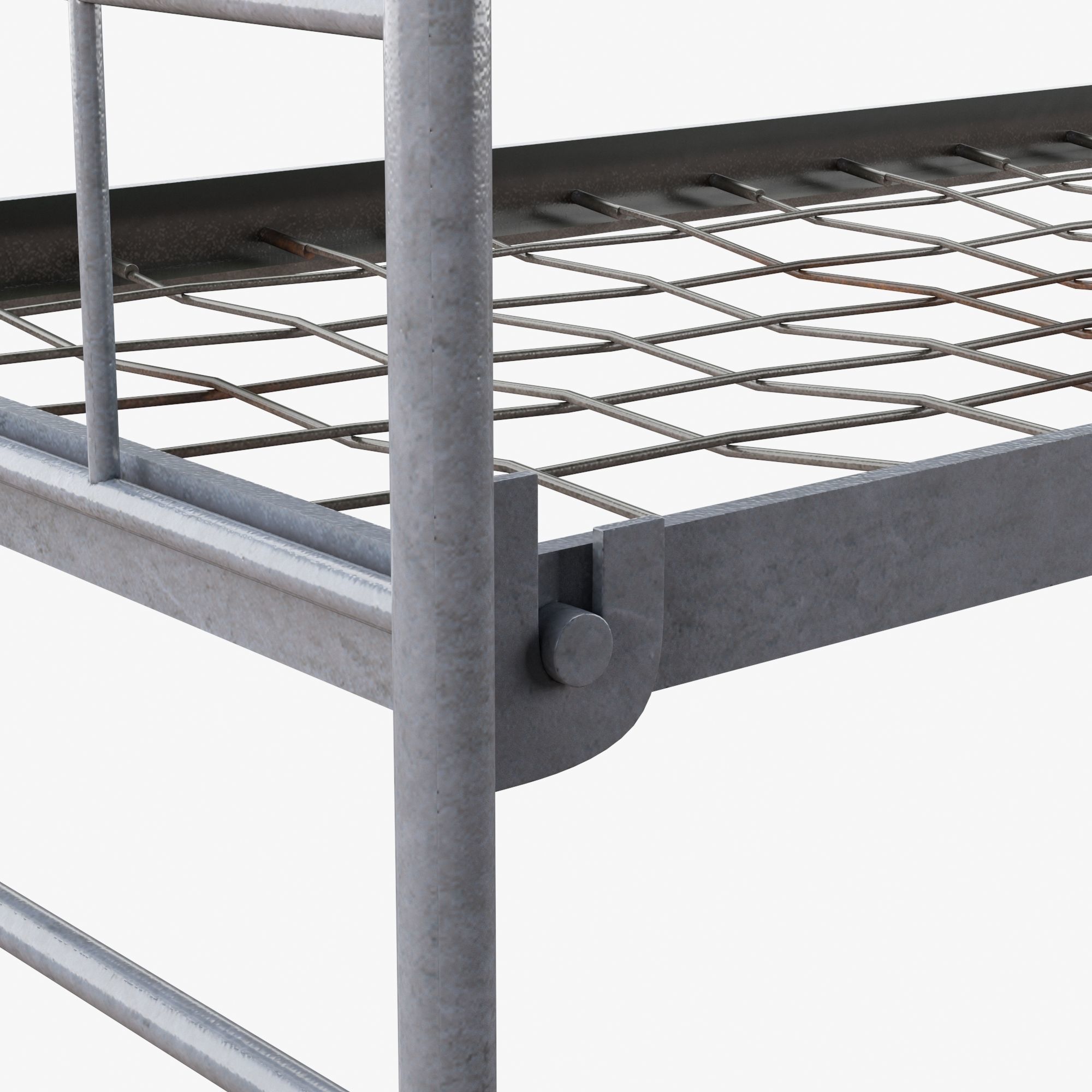 Bunk bed 3D model_13