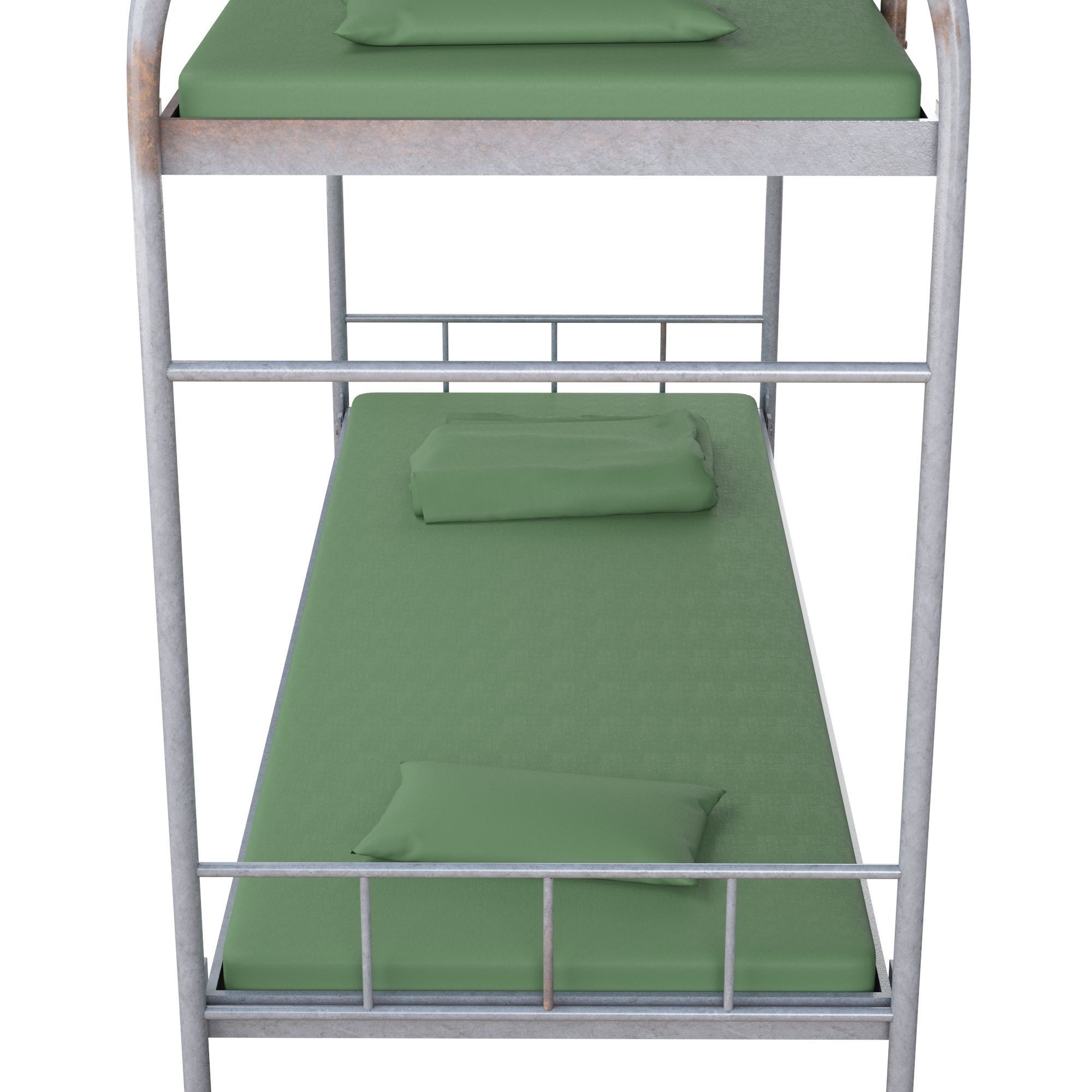 Bunk bed 3D model_4
