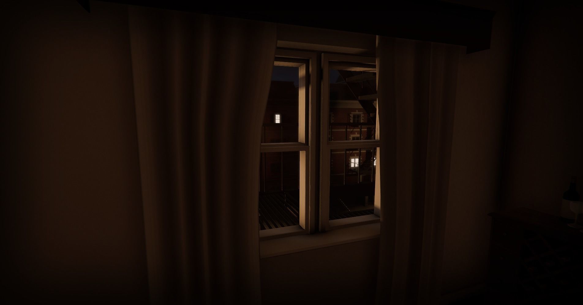 Modular Apartment Environment for Unity Low-poly 3D model_23