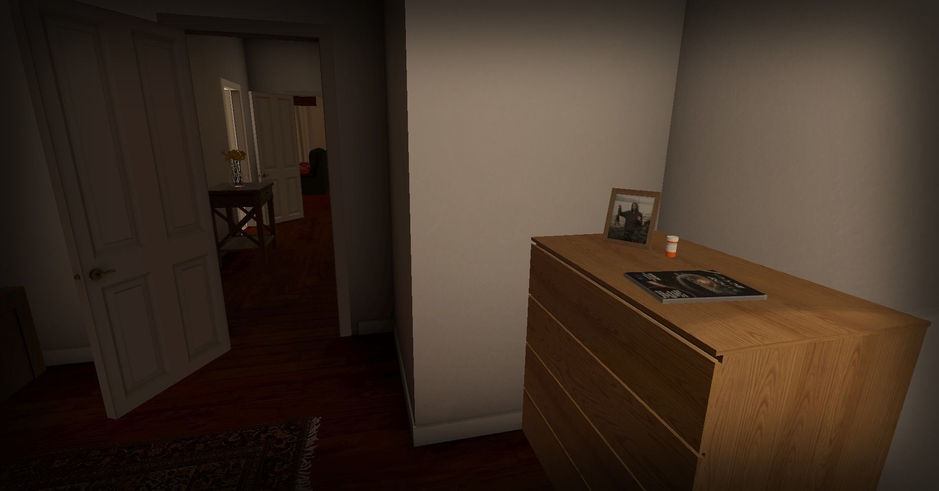 Modular Apartment Environment for Unity Low-poly 3D model_10