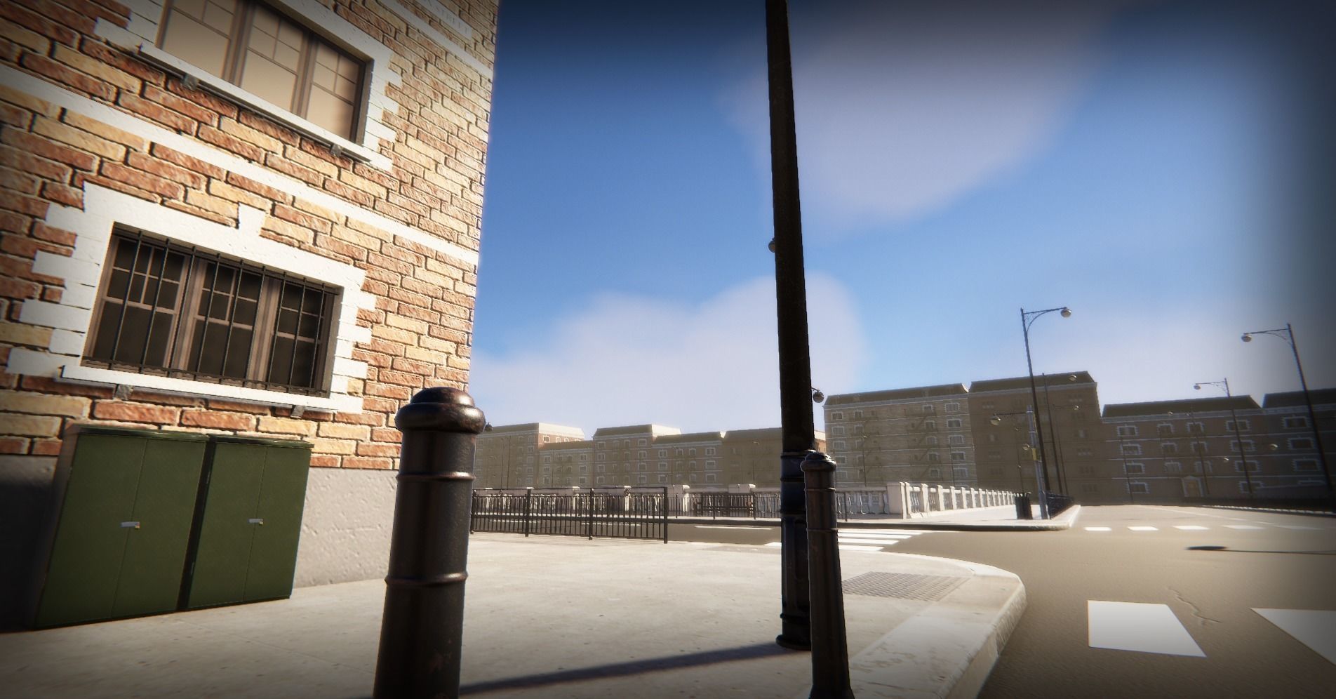 Modular Apartment Environment for Unity Low-poly 3D model_12