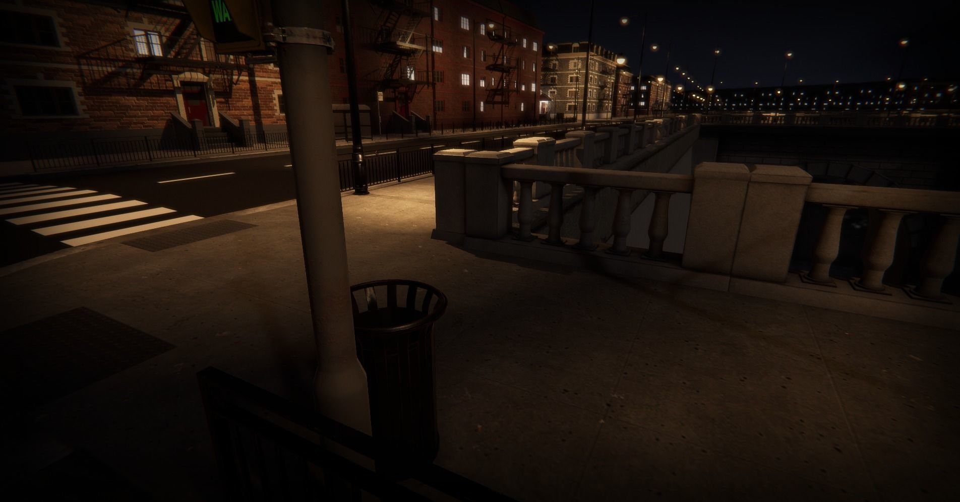 Modular Apartment Environment for Unity Low-poly 3D model_27