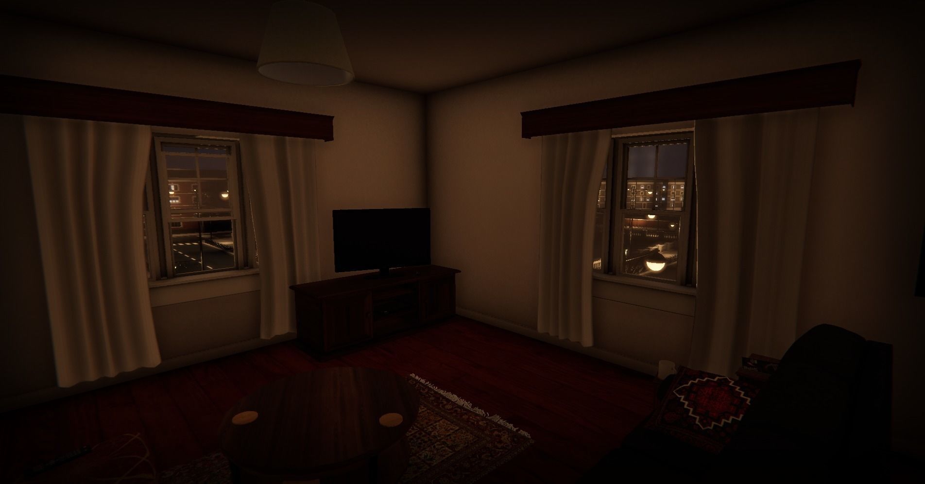 Modular Apartment Environment for Unity Low-poly 3D model_25